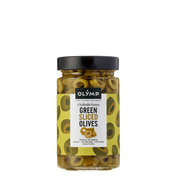Oliven grüne slice
